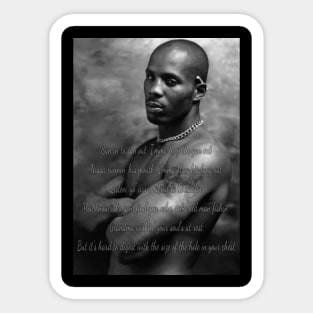 DMX Legend Art Sticker